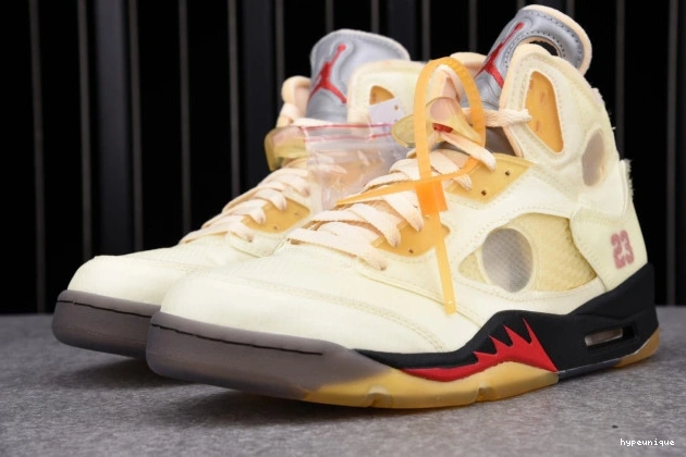 HYPE 5 Sail Jordan Retro OFF-WHITE DH8565-100 0820
